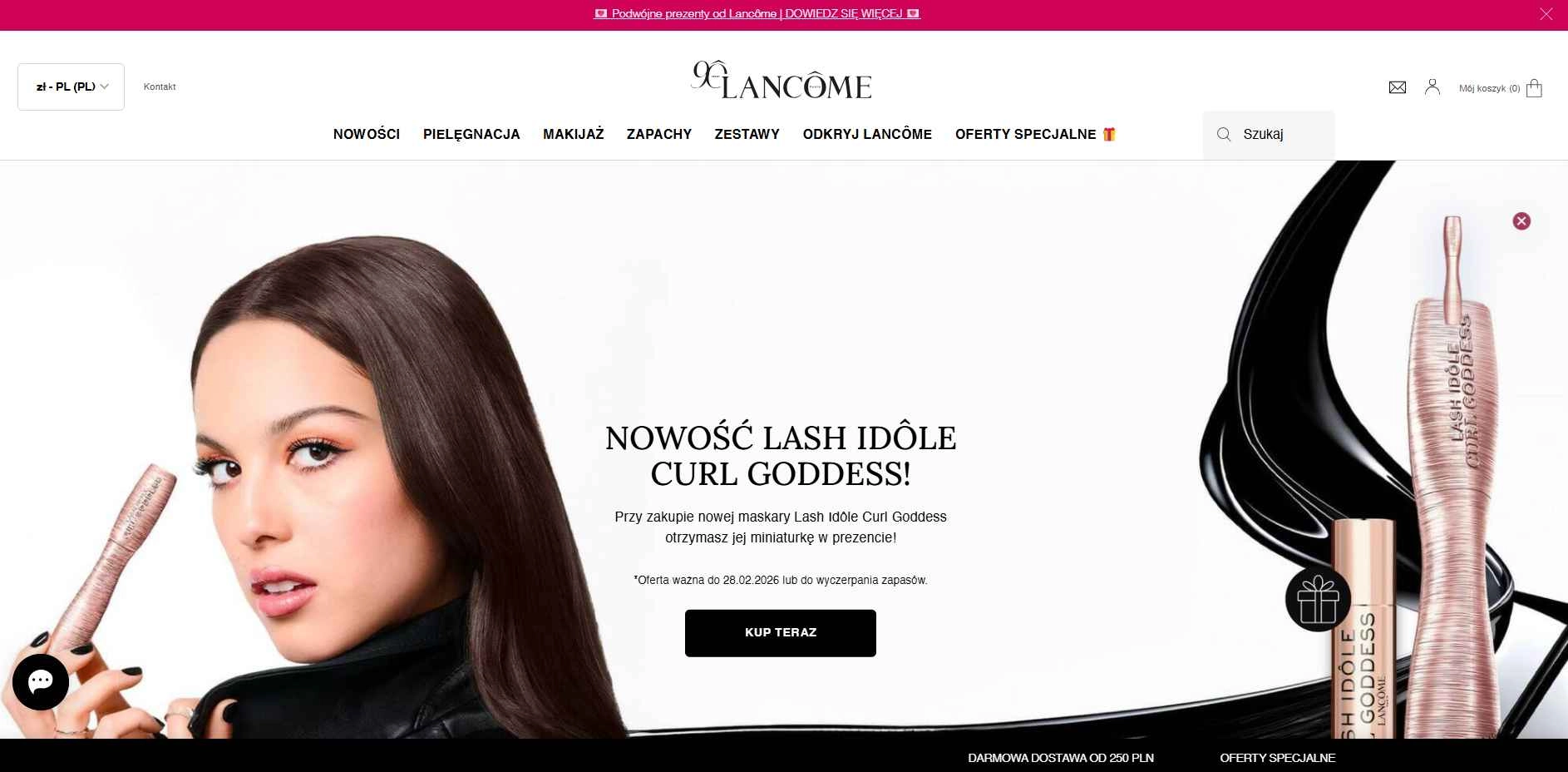 Strona internetowa sklepu