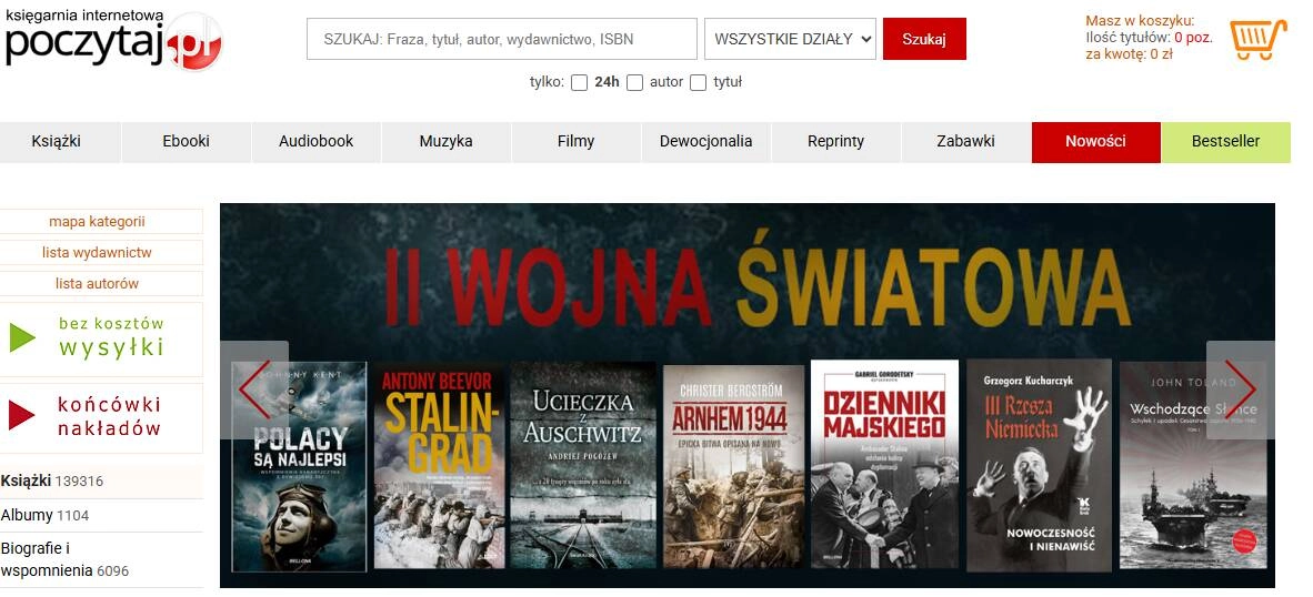 Sklep internetowy sklepu