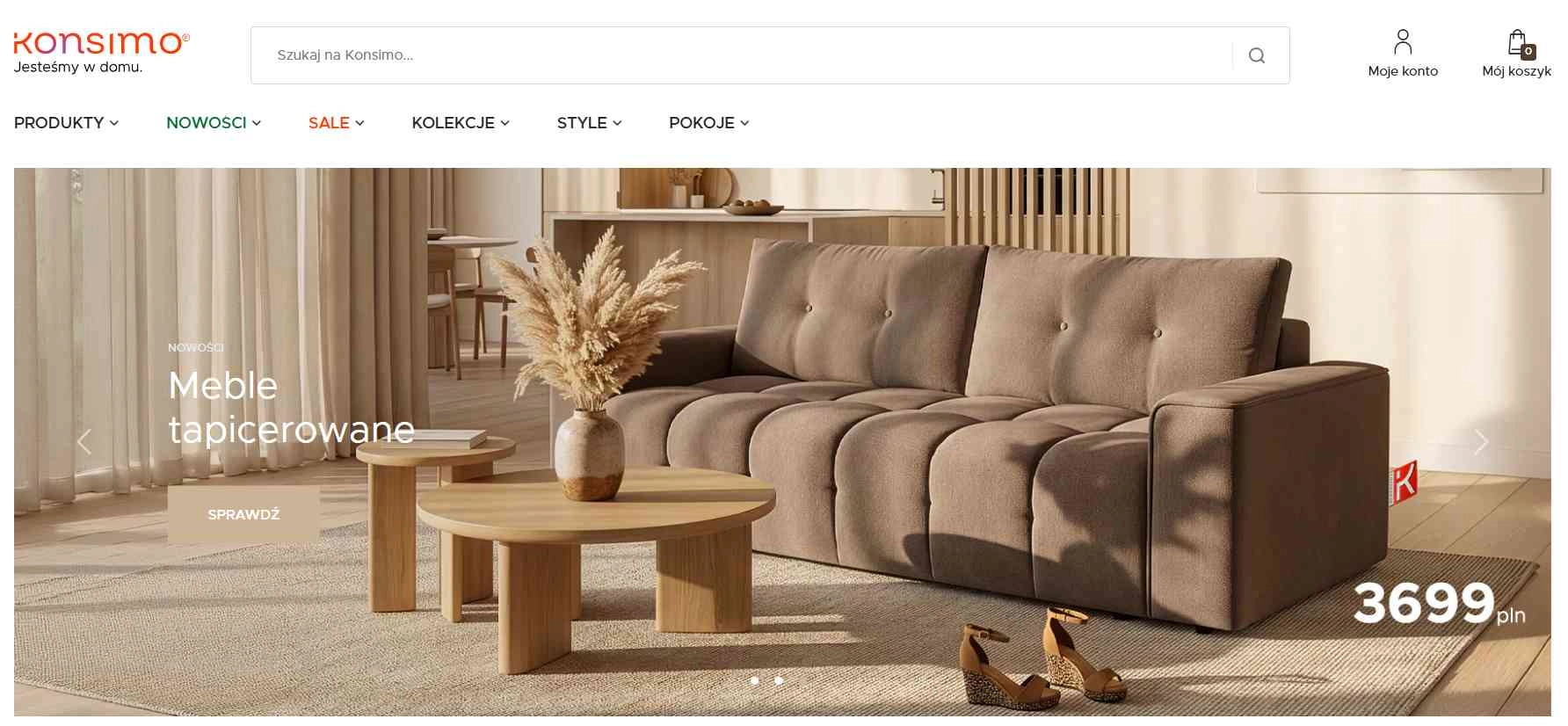 Strona internetowa sklepu