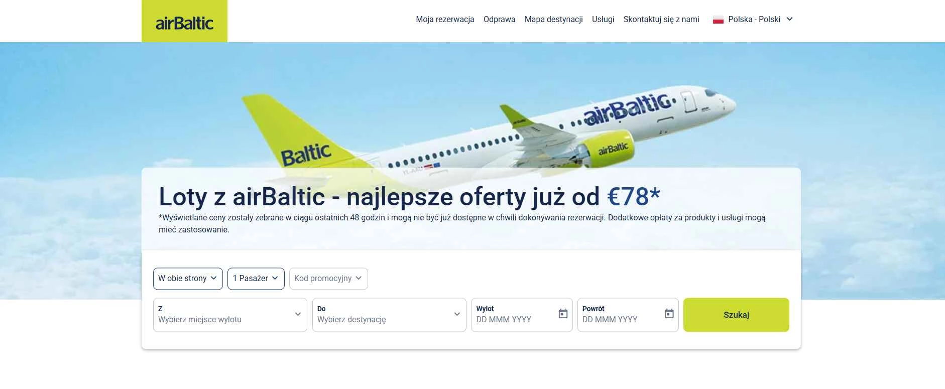 Strona internetowa sklepu