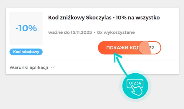 Przykład kodu rabatowego dla Skoczylas