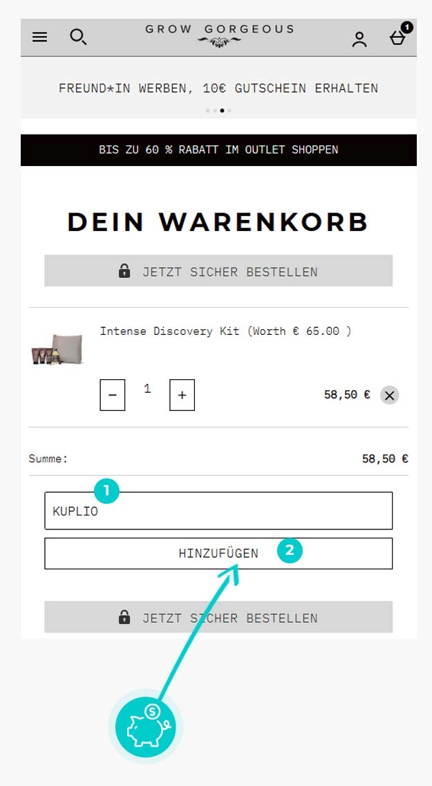 Jak używać promocji Grow Gorgeous