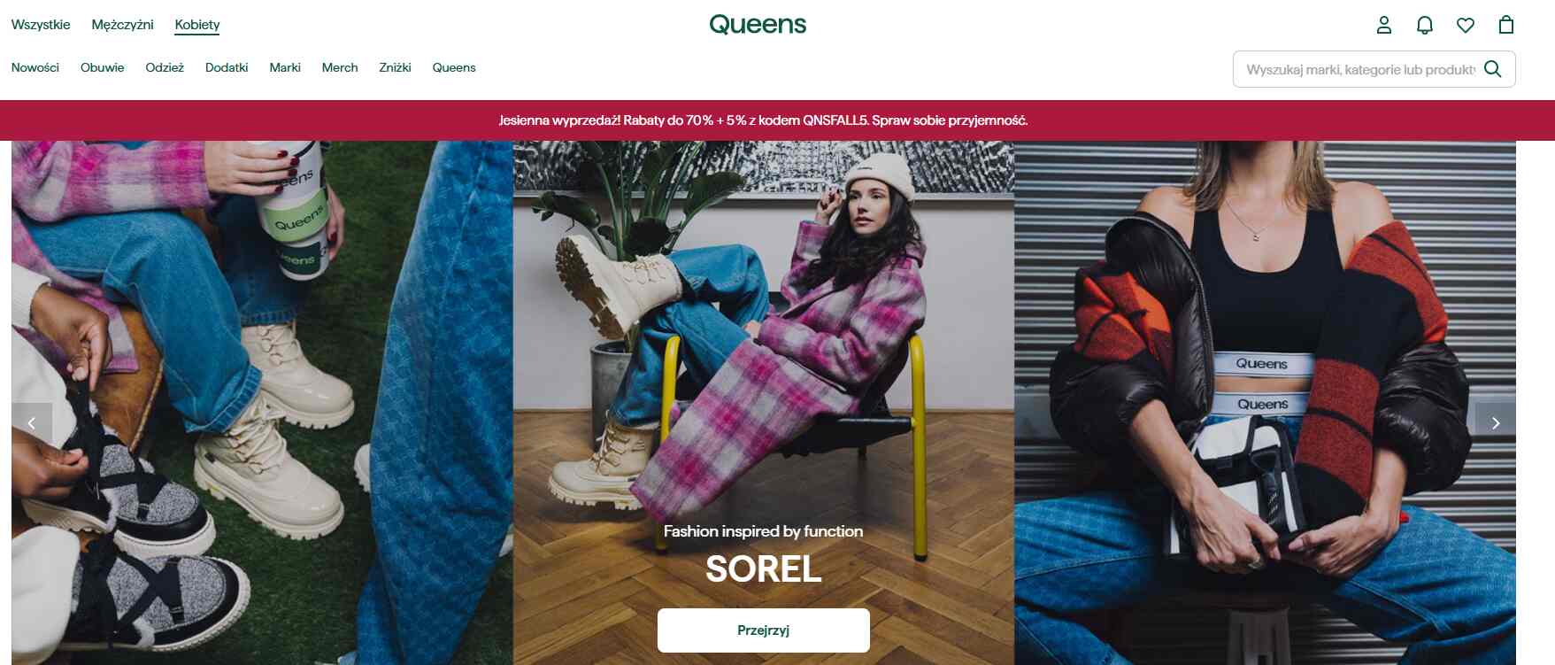 Strona internetowa sklepu