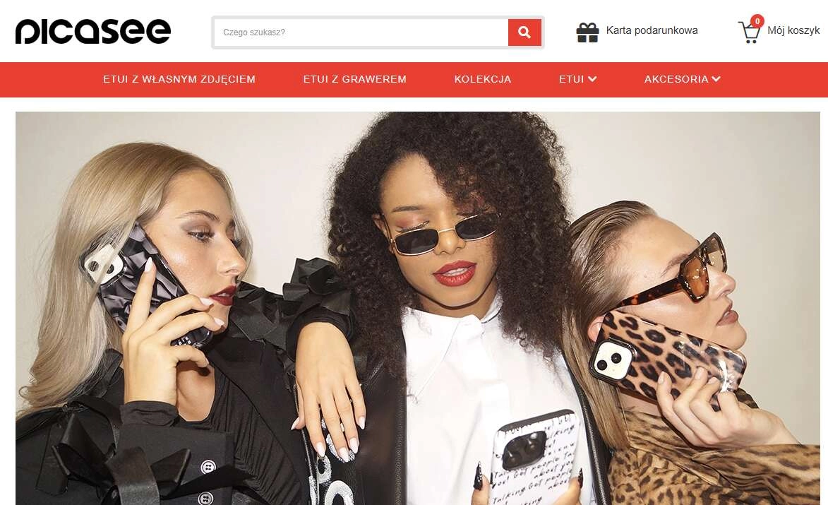 Strona internetowa sklepu