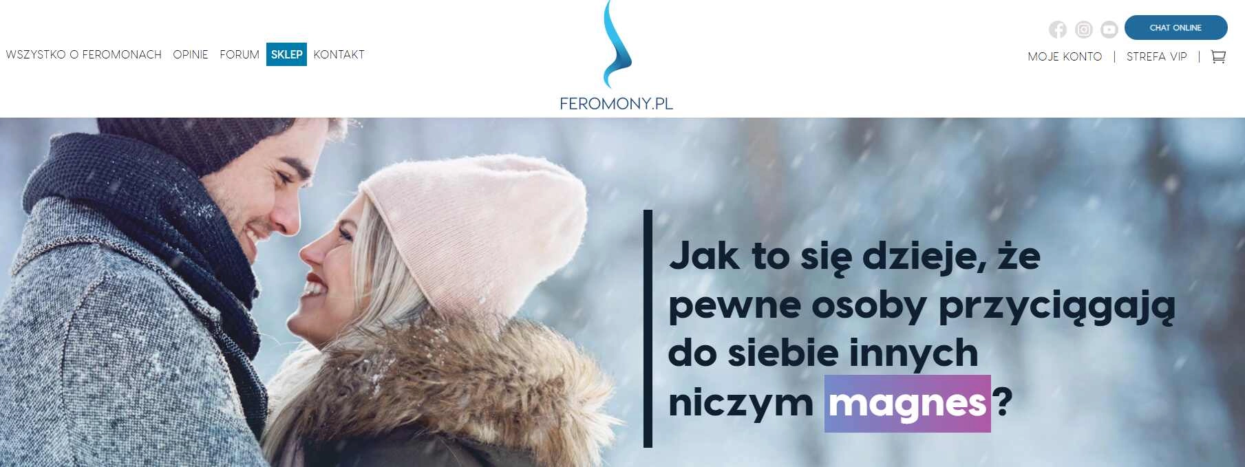 Strona internetowa sklepu
