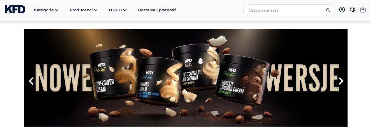 Strona internetowa sklepu