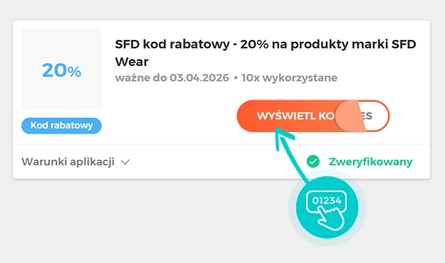Przykład kodu rabatowego dla SFD