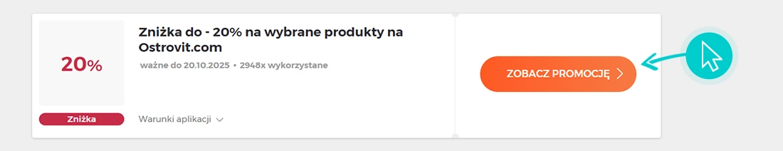 Jak używać promocji Ostrovit