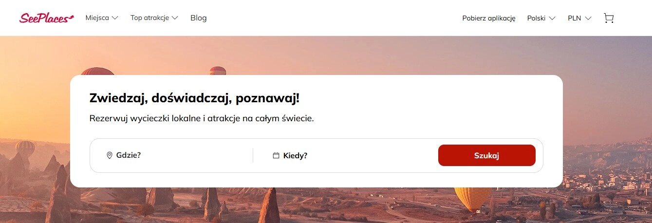 Strona internetowa platformy