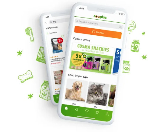 Zooplus - aplikacja na telefon