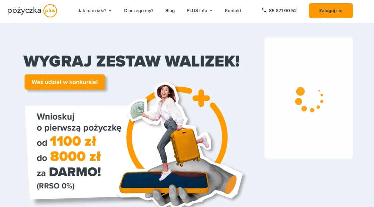 Strona internetowa platformy