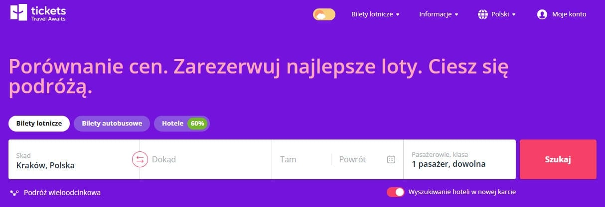 Strona internetowa sklepu