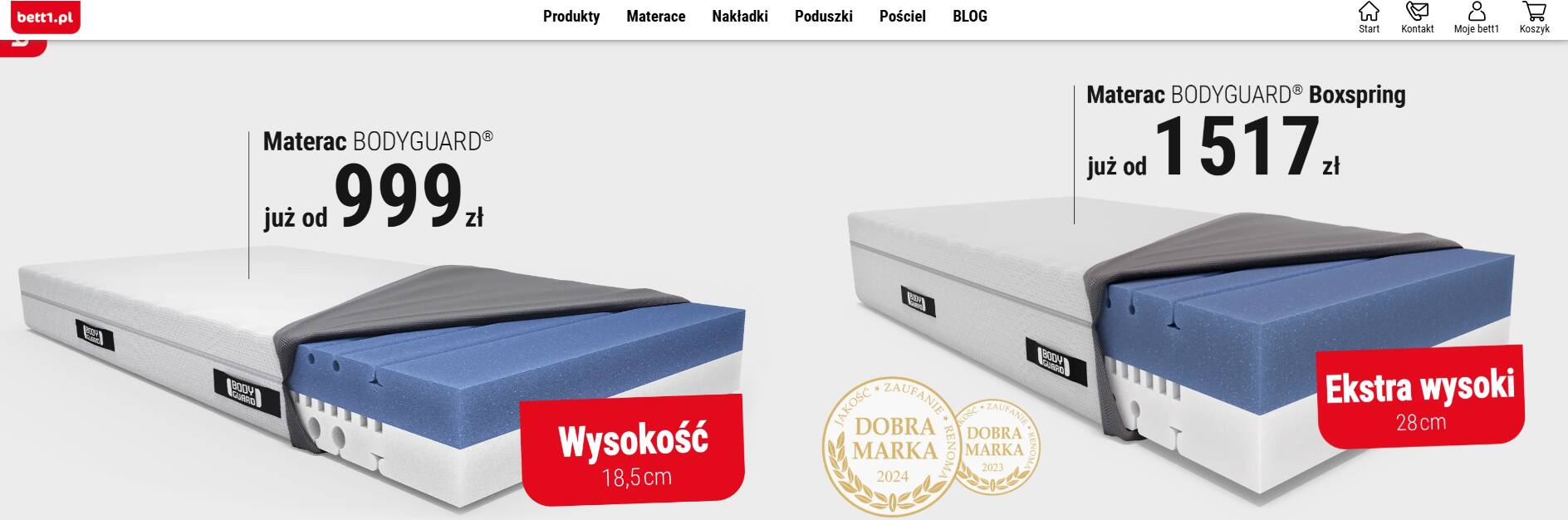 Strona internetowa sklepu