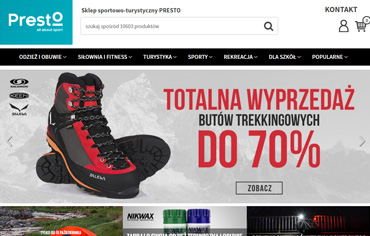 eshop Presto