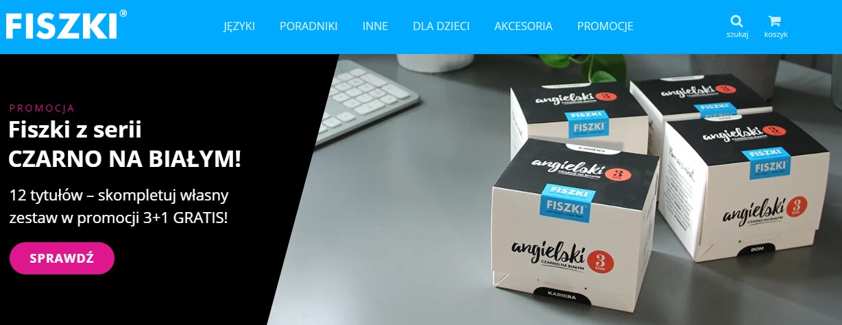 Fiszki - strona internetowa