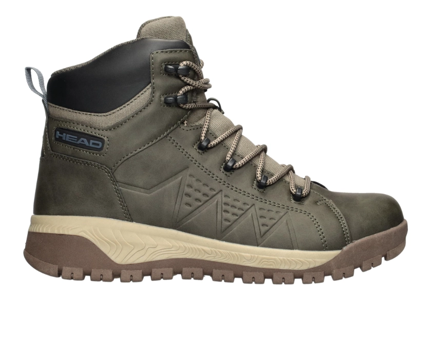 Zimowe buty marki Head w zielonym kolorze