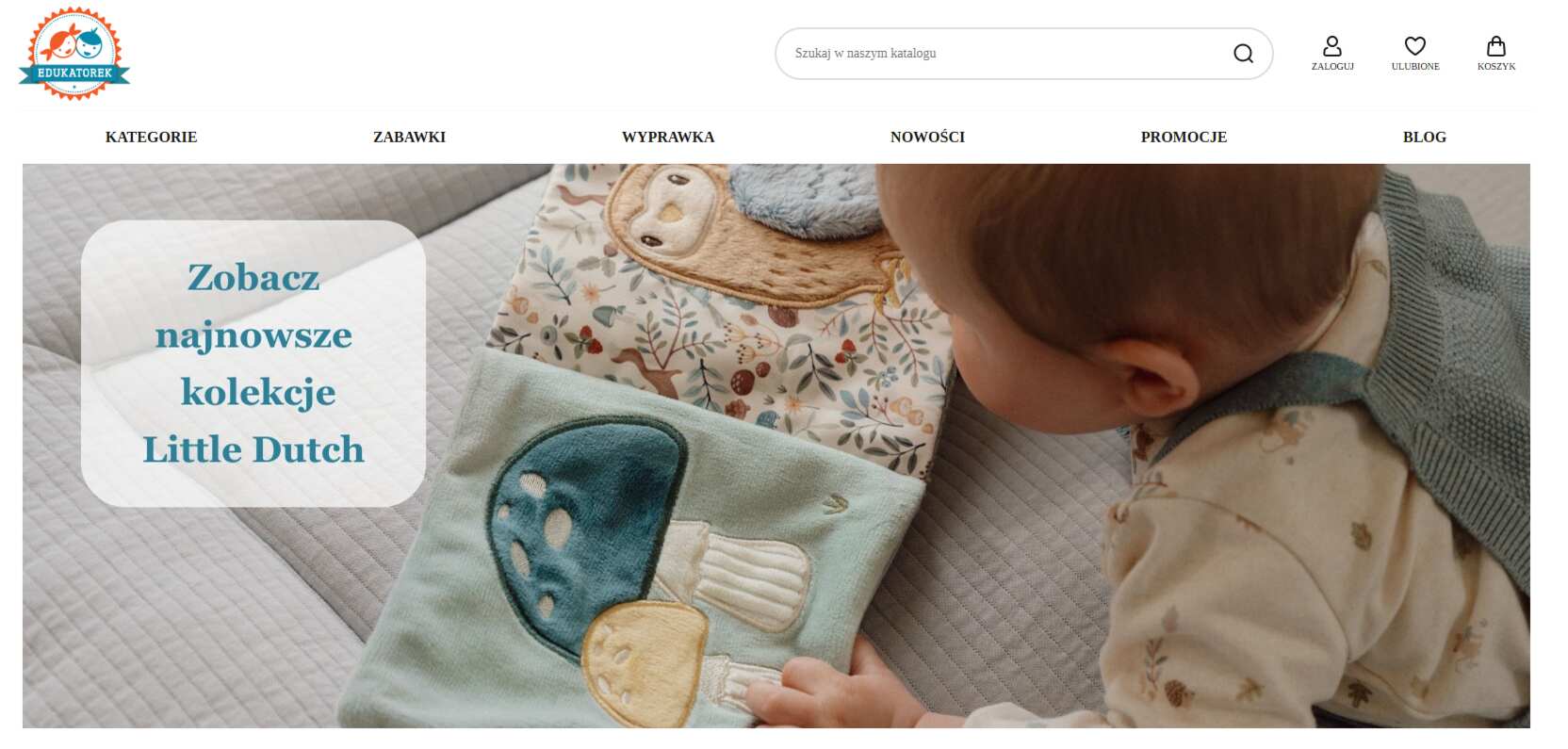 Edukatorek - strona internetowa sklepu