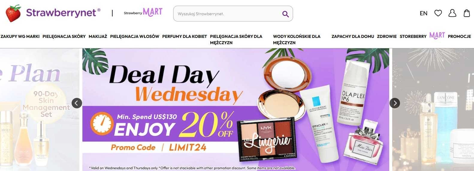 Strona internetowa sklepu