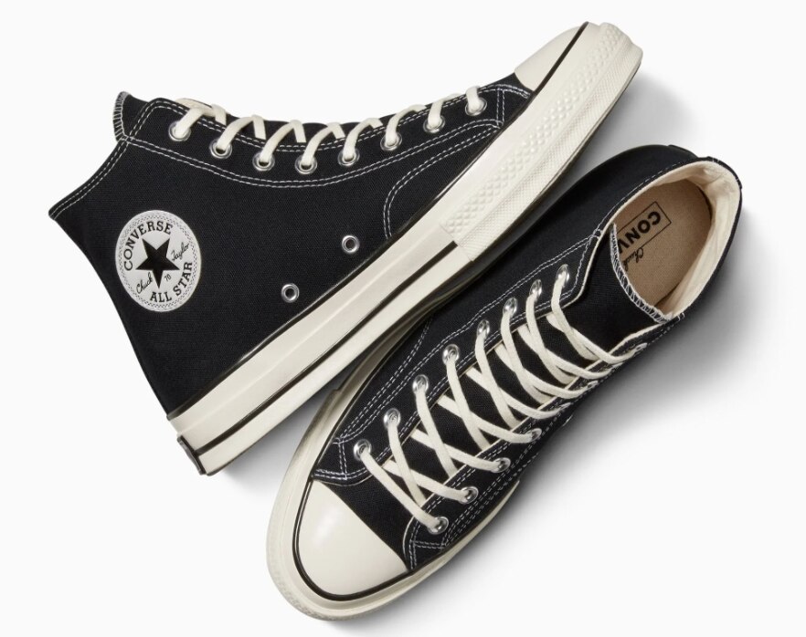 Converse - klasyczne czarne trampki