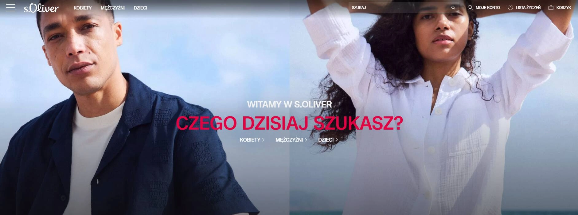 Strona internetowa sklepu