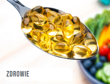 Łyżka pełna kapsułek z tranem