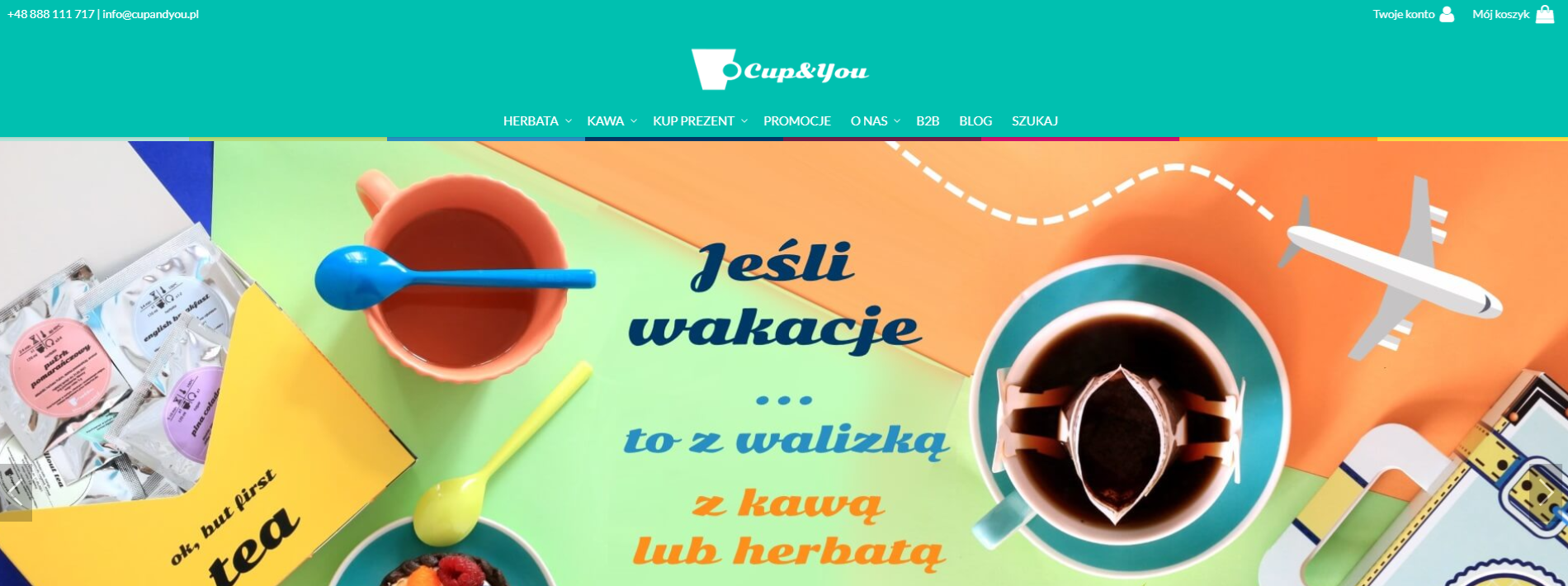 Strona internetowa sklepu