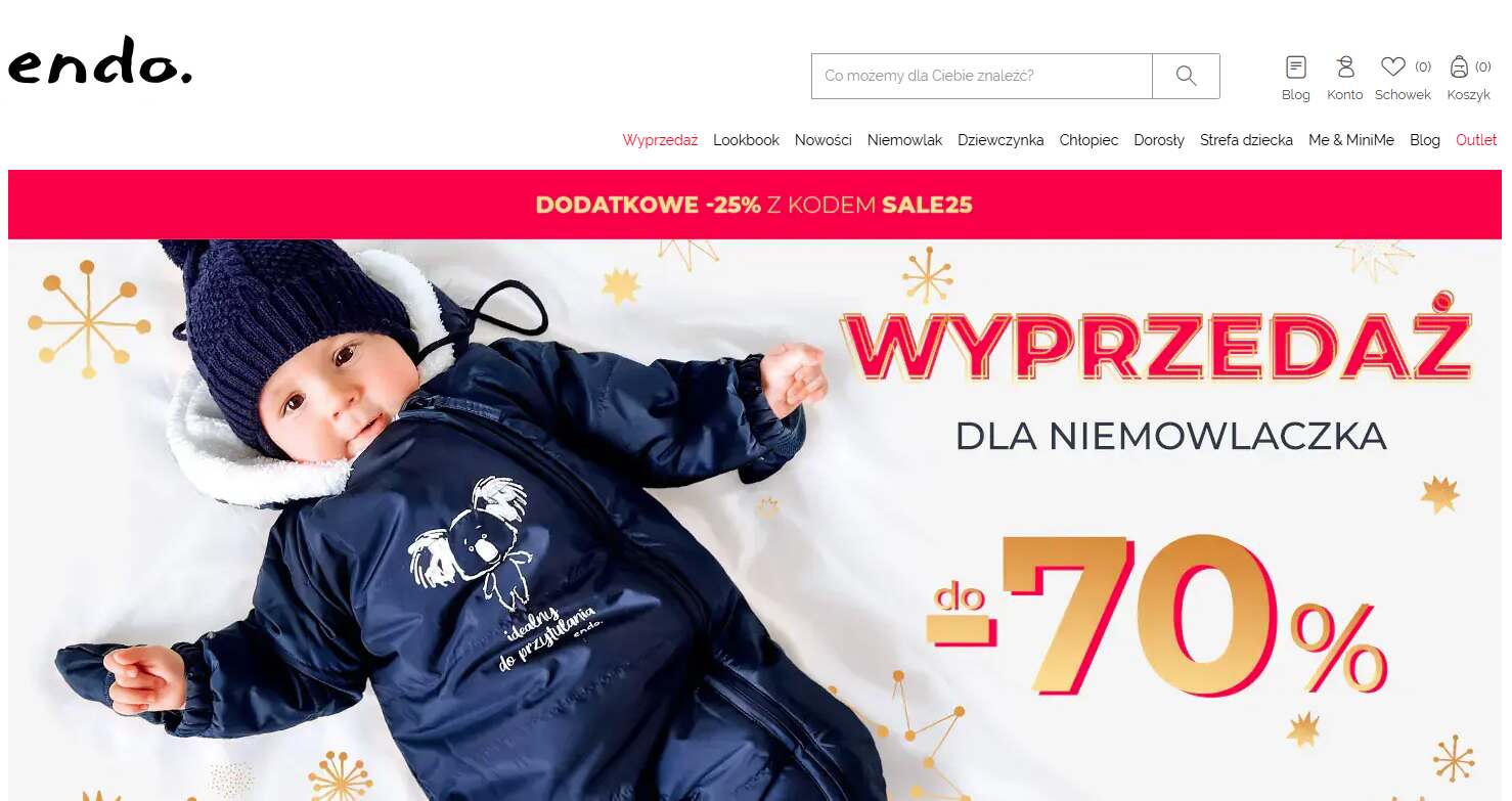 Endo - strona internetowa sklepu