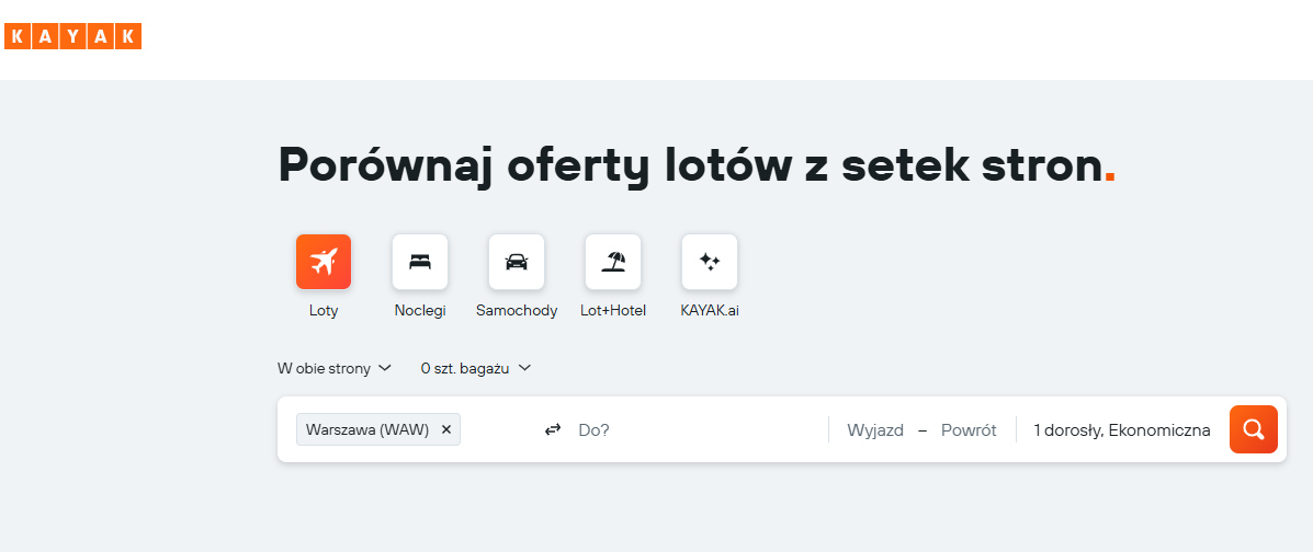 Strona internetowa sklepu
