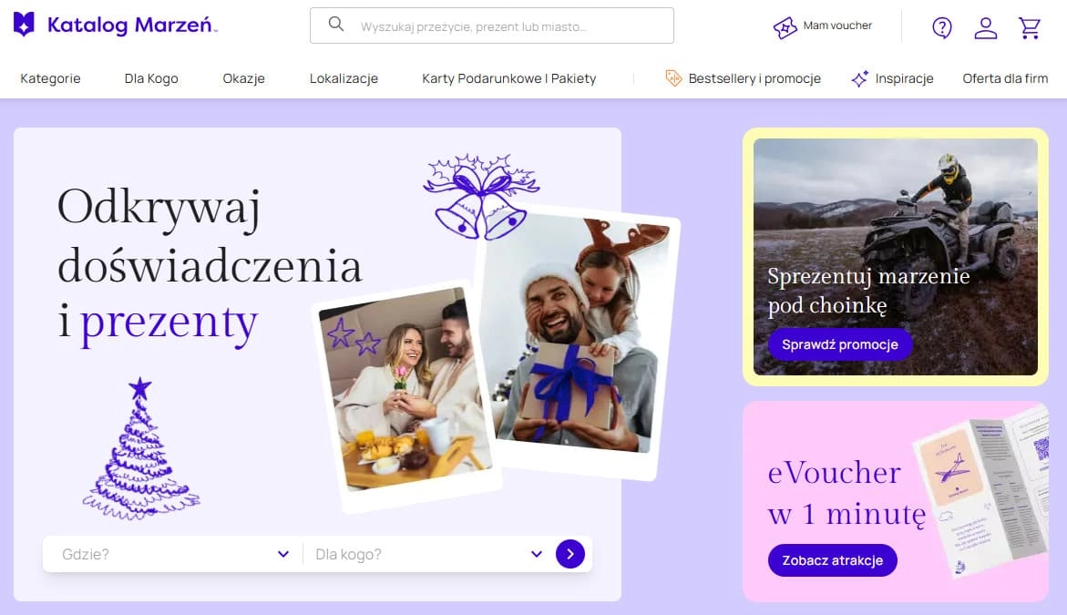 Strona internetowa sklepu