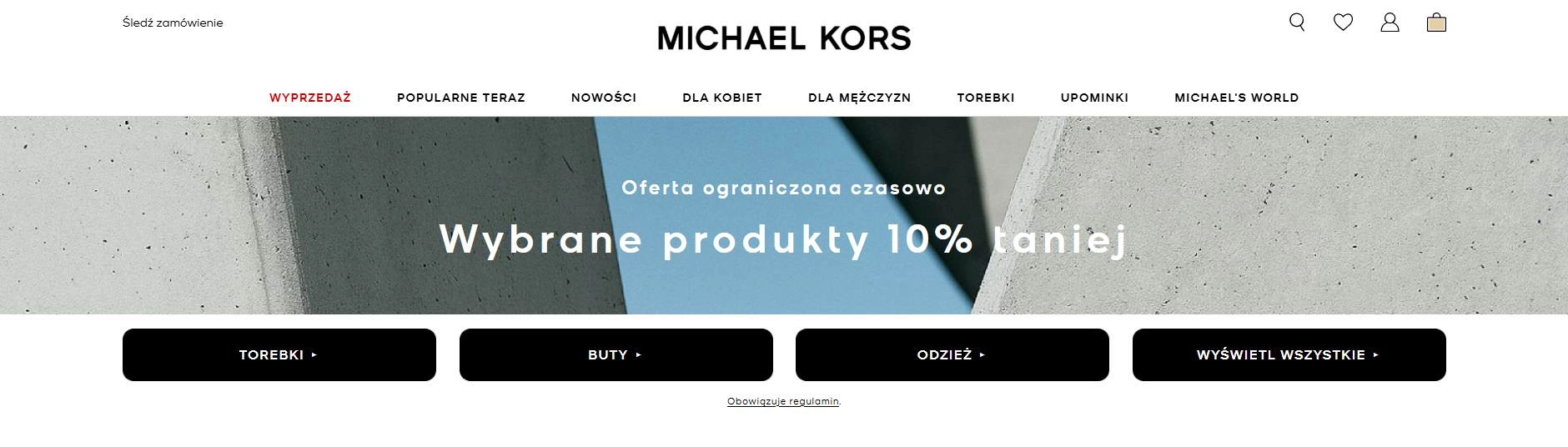 Strona internetowa sklepu