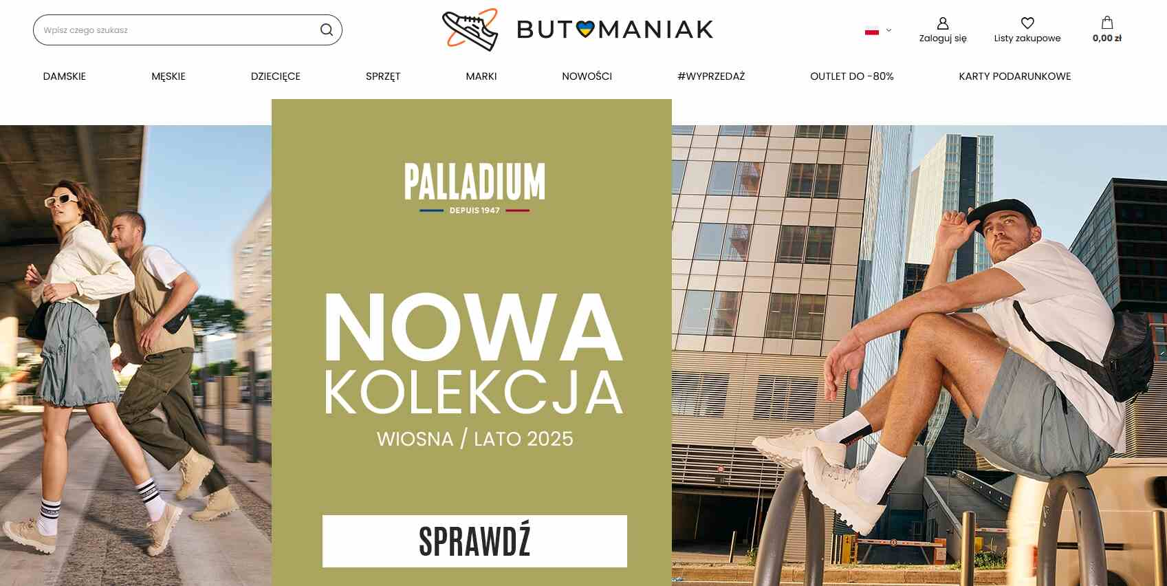 Strona internetowa sklepu