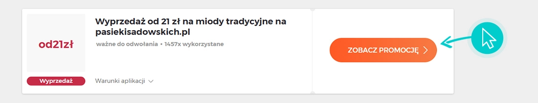 Jak używać promocji Pasieki Sadowskich