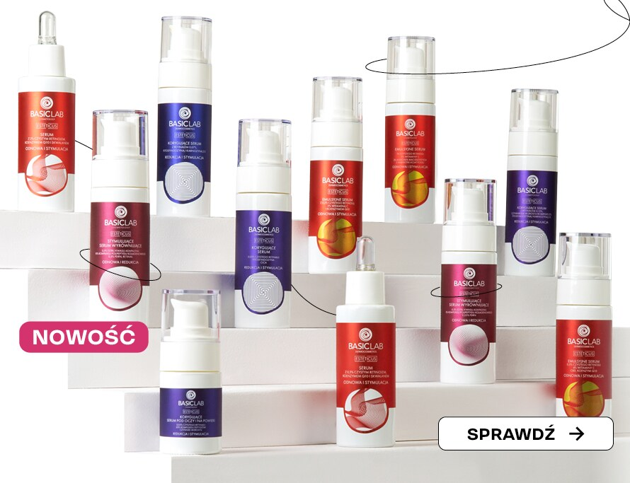 Zestaw 11 kremów marki z kolorowymi etykietami