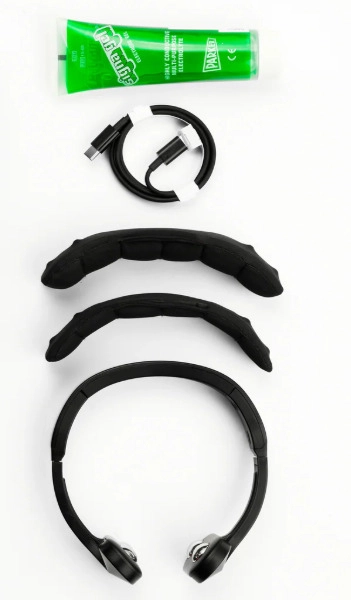 Sprzęt na szyję ze wszystkimi akcesoriami