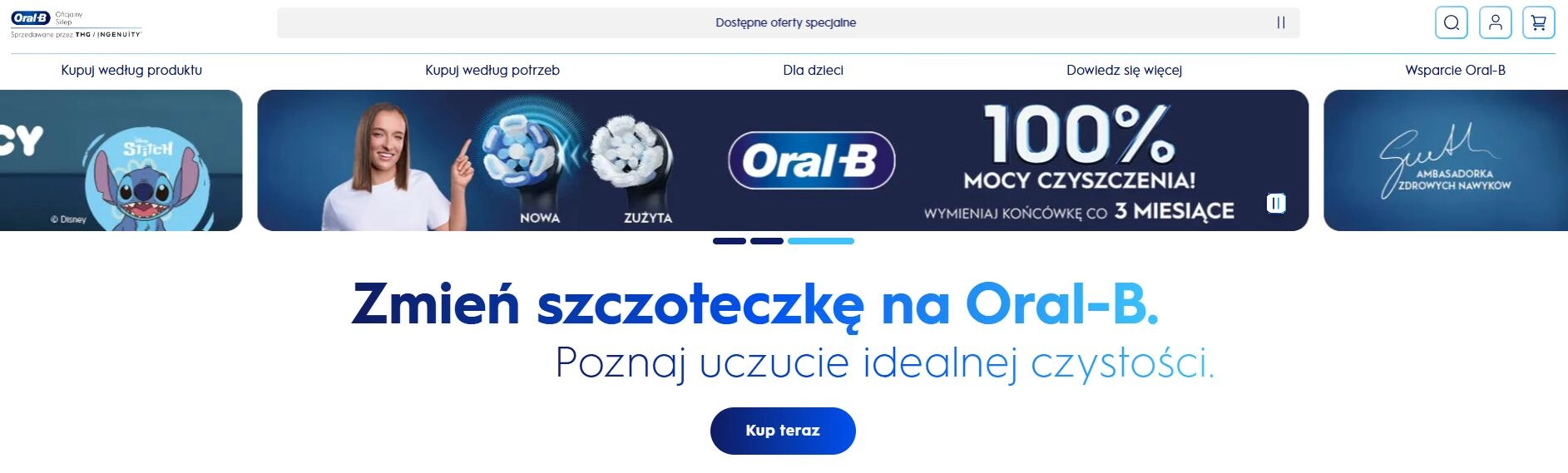 Strona internetowa sklepu