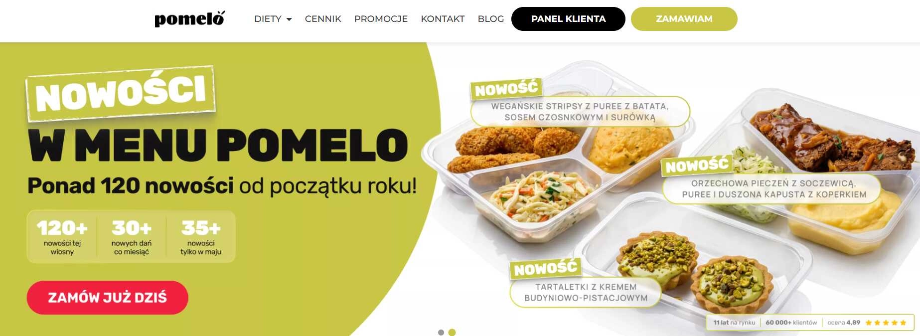Strona internetowa sklepu