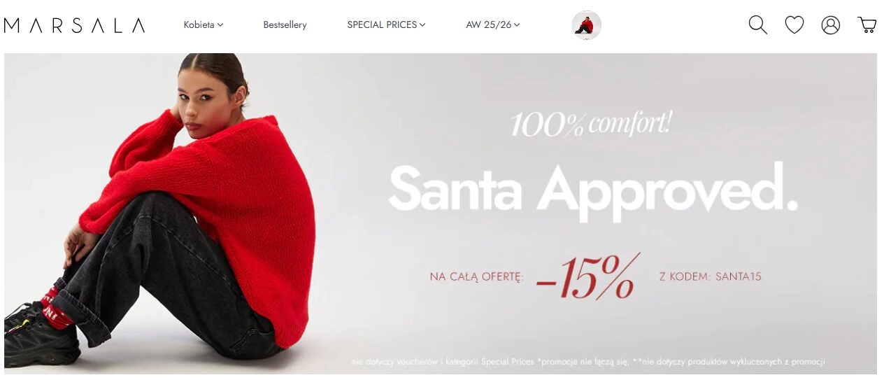 Strona internetowa sklepu