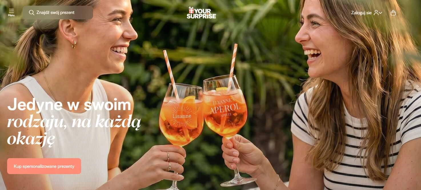 Strona internetowa sklepu
