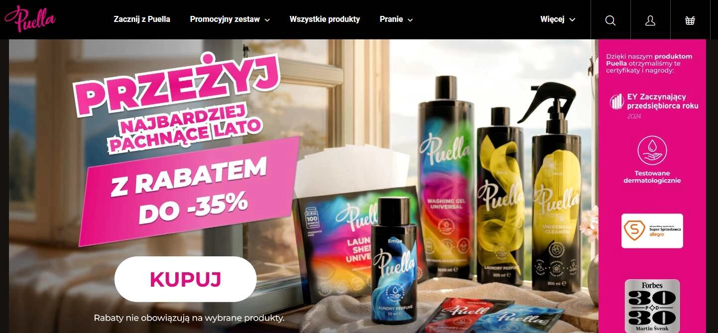 Strona internetowa sklepu