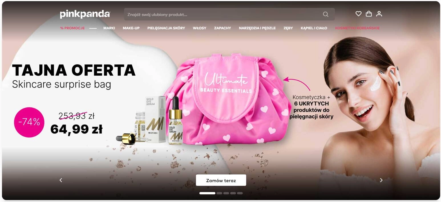 Strona internetowa sklepu