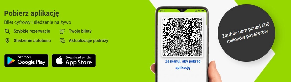 Baner z aplikacją platformy