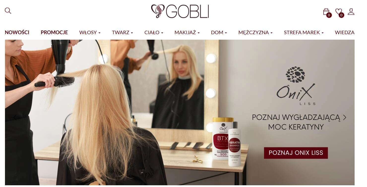 Strona internetowa sklepu