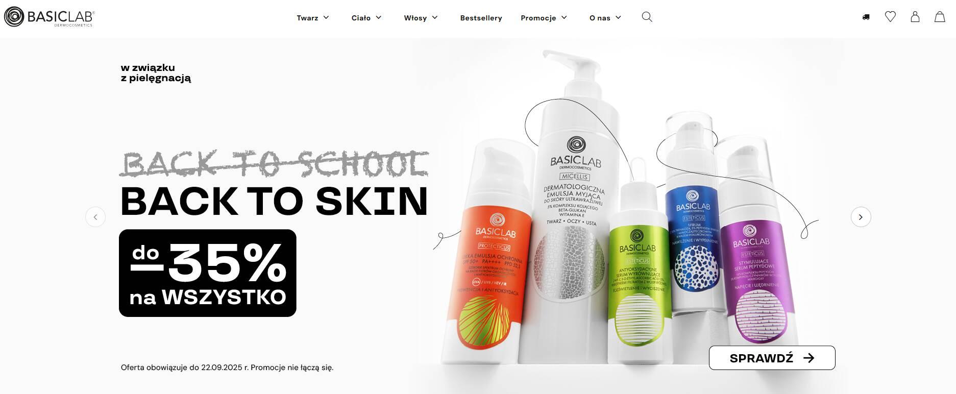 Strona internetowa sklepu