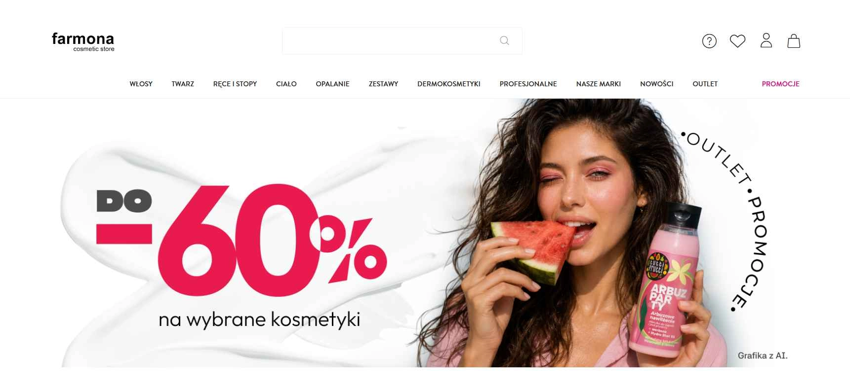 Strona internetowa sklepu