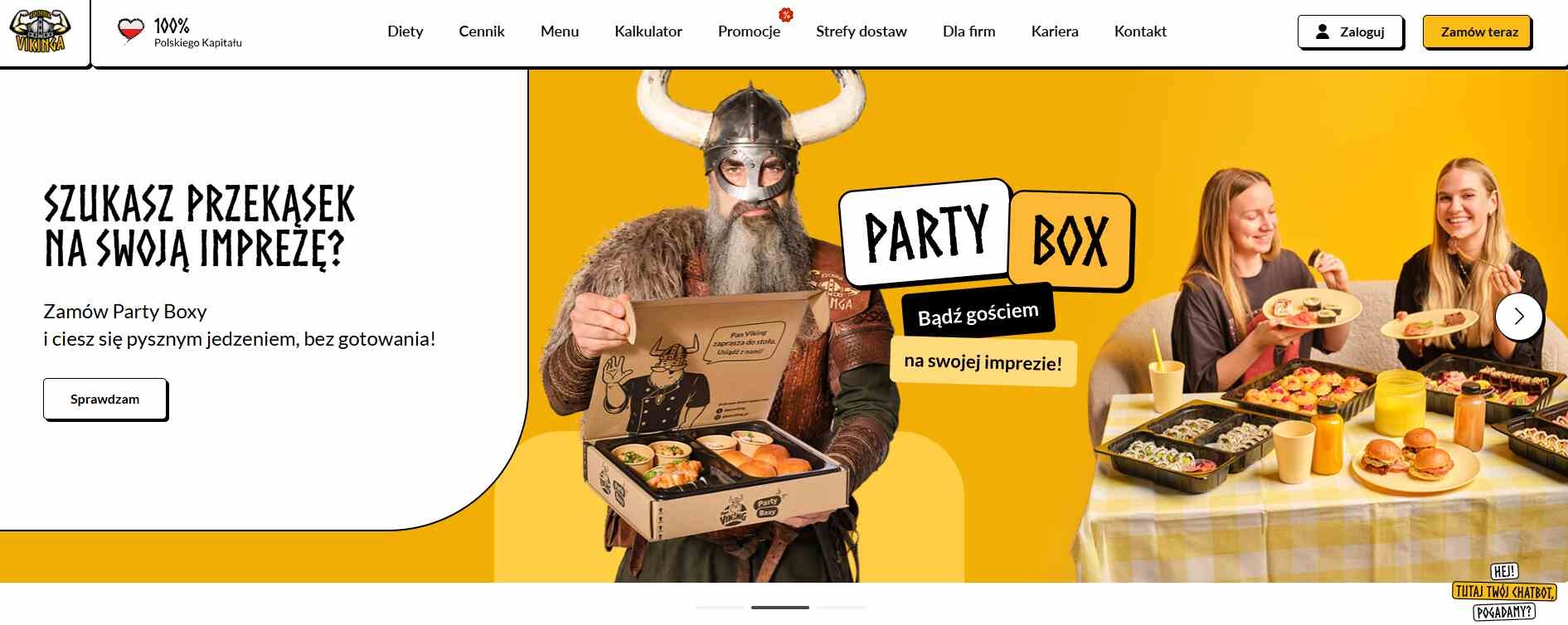 Strona internetowa sklepu