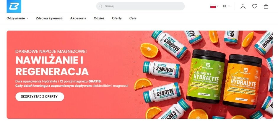 Strona internetowa sklepu