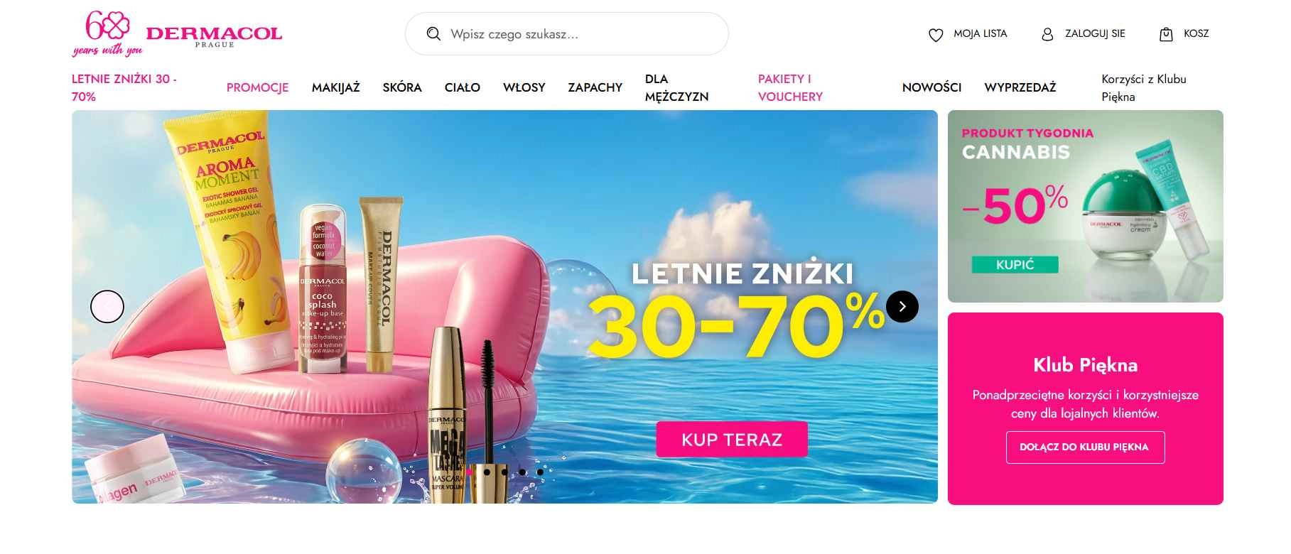 strona internetowa sklepu
