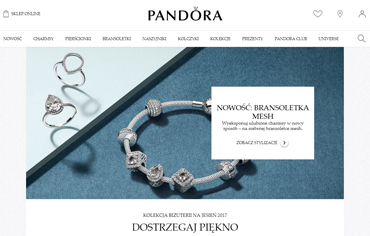 eshop Pandora