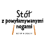 Stół z powyłamywanymi nogami