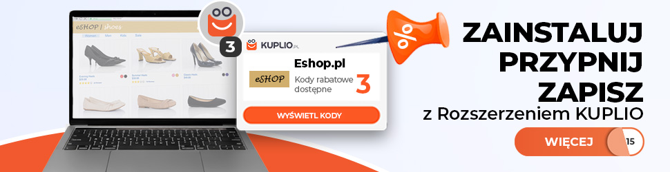 Rozszerzenie Kuplio, kody rabatowe i zniżki